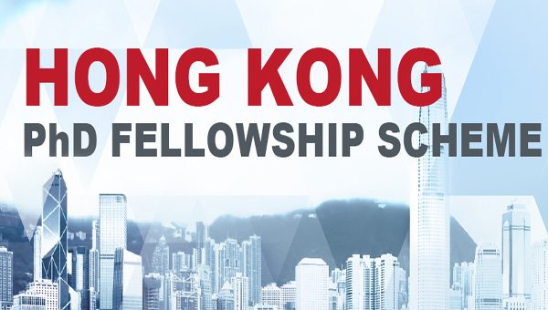 Hong Kong PhD Fellowship Scheme 2022/2023 (Fully-funded)