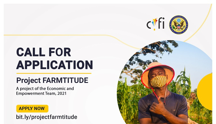 Carrington Youth Fellowship Initiative (CYFI) Project Farmitude 2021 for Lagos-based Agripreneurs