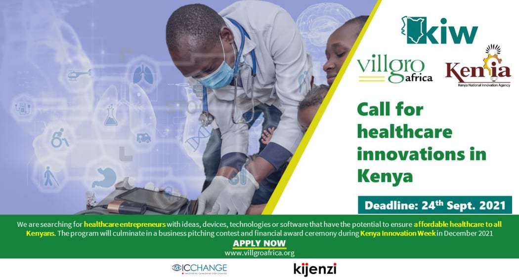 Call for Applications: Kenya Healthcare Innovation Program 2021 (Up to $5,000)