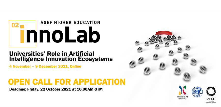 2nd ASEF Higher Education Innovation Laboratory (ASEFInnoLab2) 2021