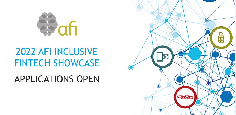 AFI Inclusive Fintech Showcase 2022 for Digital Financial Innovators