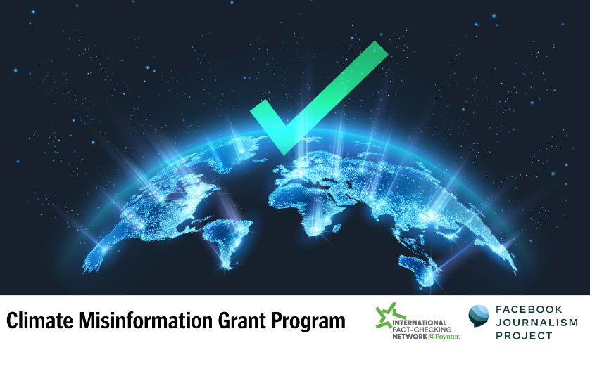 IFCN-Facebook Climate Misinformation Grant Program 2021 (up to $100,000)