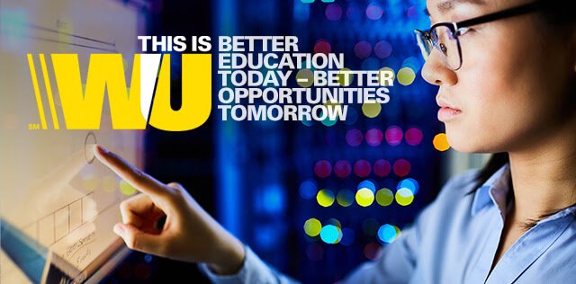 Western Union Scholars Program 2021-2022 (Up to $400,000)