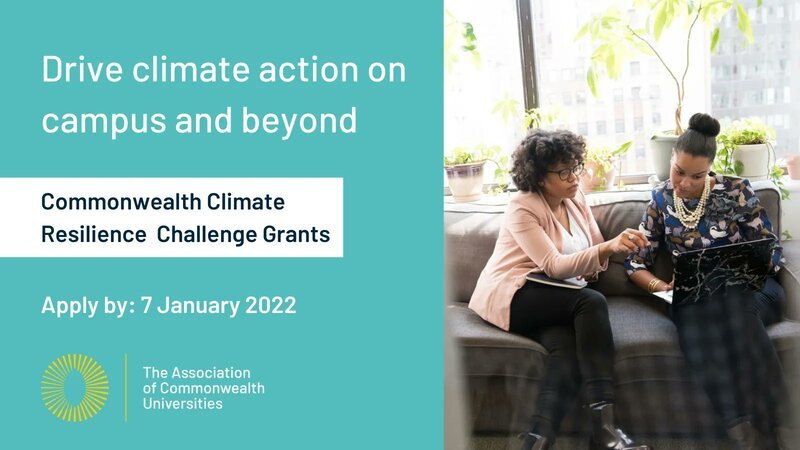 ACU Commonwealth Climate Resilience Challenge Grants 2022 (up to £2,500)
