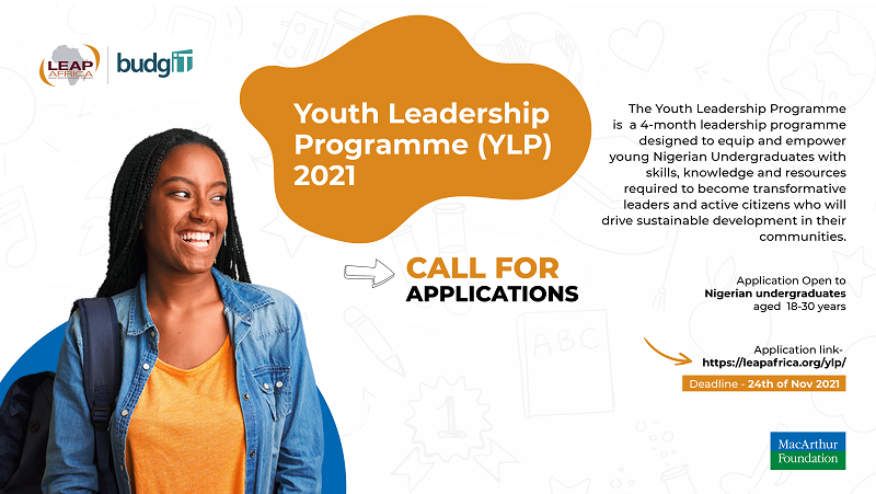 LEAP Africa Youth Leadership Program 2021 for Young Nigerian undergraduates