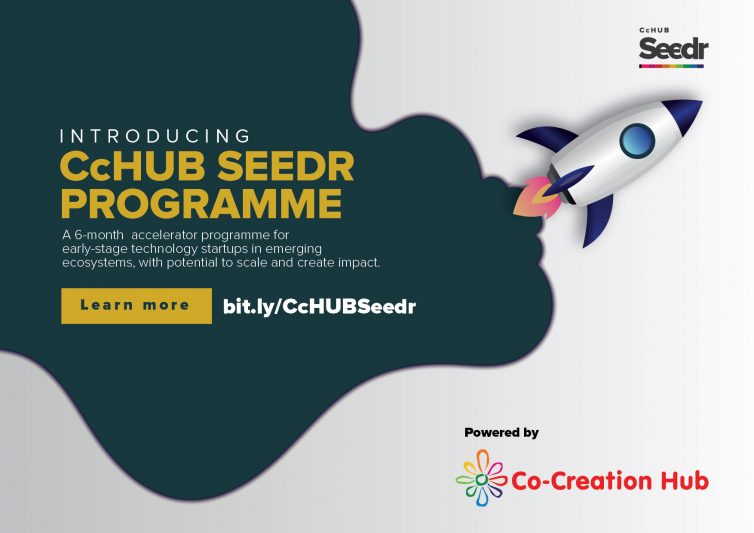 Co-Creation Hub (CcHUB) Seedr Program 2022 for Early-stage Tech Startups in Namibia