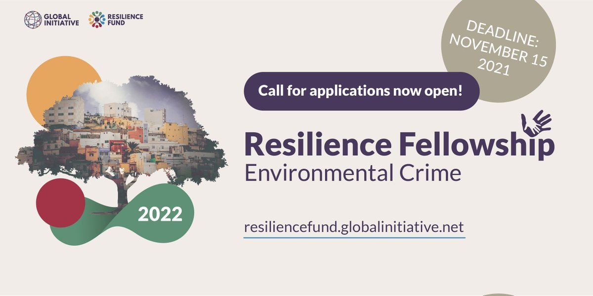 Global Initiative Against Transnational Organized Crime (GI-TOC) Resilience Fellowship 2022 (Up to $15,000)