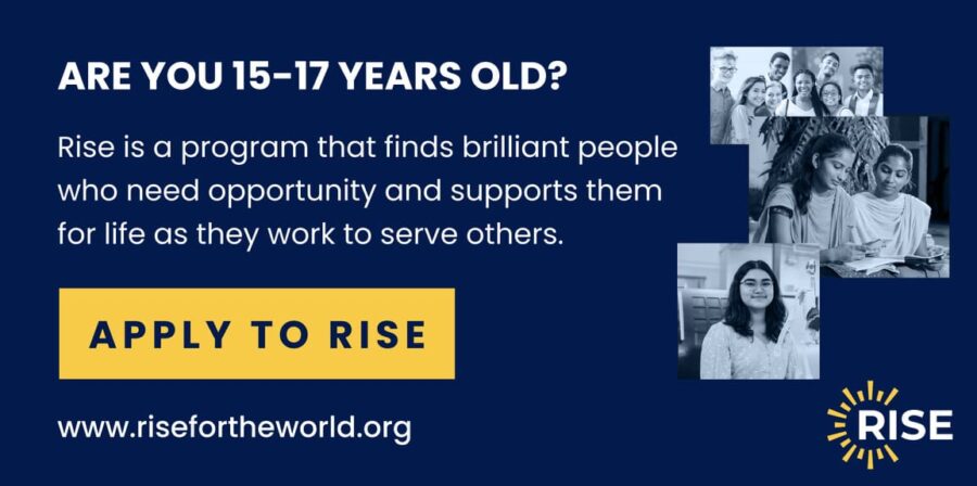 Rise Challenge 2021 for Young Leaders worldwide
