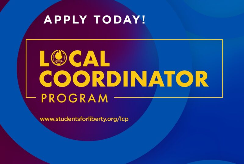 Student for Liberty (SFL) Local Coordinator Program 2021 for Asians