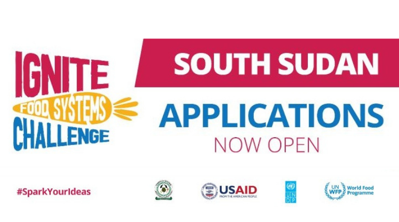 WFP IGNITE Food Systems Challenge South Sudan 2021 (Up to $40,000 in funding)