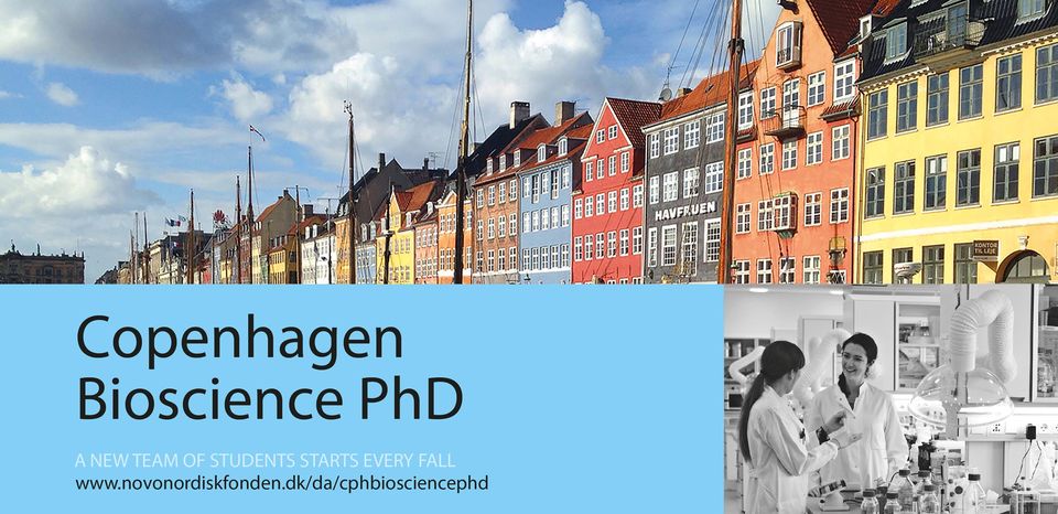 Copenhagen Bioscience PhD Program 2022 (Fully-funded)
