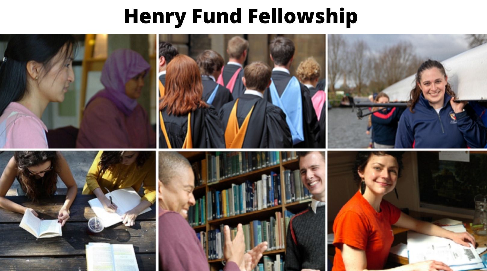 Henry Fund 2022 – Fully funded Fellowship for Postgraduate Study at Harvard or Yale