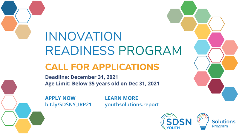UN SDSN Youth – Innovation Readiness Program (IRP) 2022