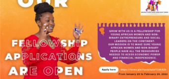 Grow With Us Fellowship Program 2022 for Young African Women/Non-Binary Persons
