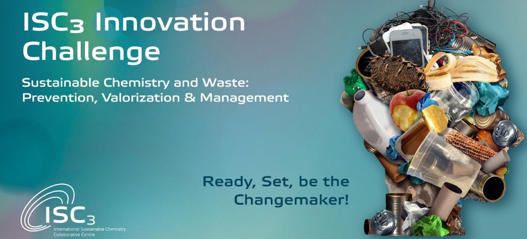 ISC3 Innovation Challenge in Sustainable Chemistry and Waste 2022 (up to €15,000)