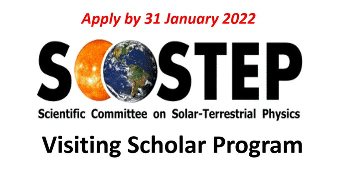 SCOSTEP Visiting Scholar (SVS) Program 2022 (Funded)