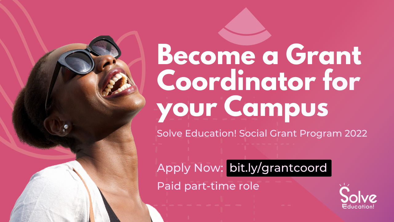 Solve Education! is seeking Social Grant Campus Coordinators in Nigeria (Paid part-time job opportunity)