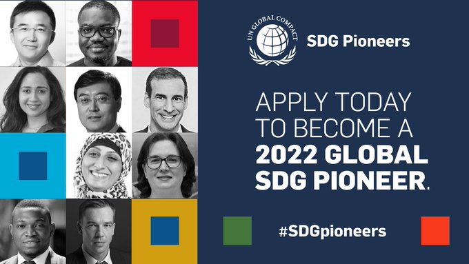 UN Global Compact SDG Pioneers Program 2022 for Young Leaders