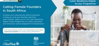 WomHub Cyber Resilience Digital Access Program 2022 for South African Women Entrepreneurs