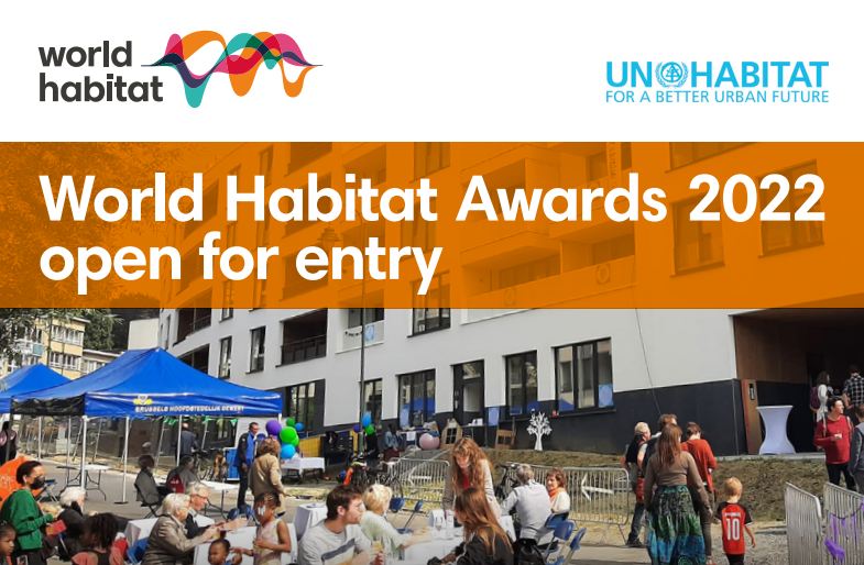 Apply for the World Habitat Awards 2022 (£10,000 prize)