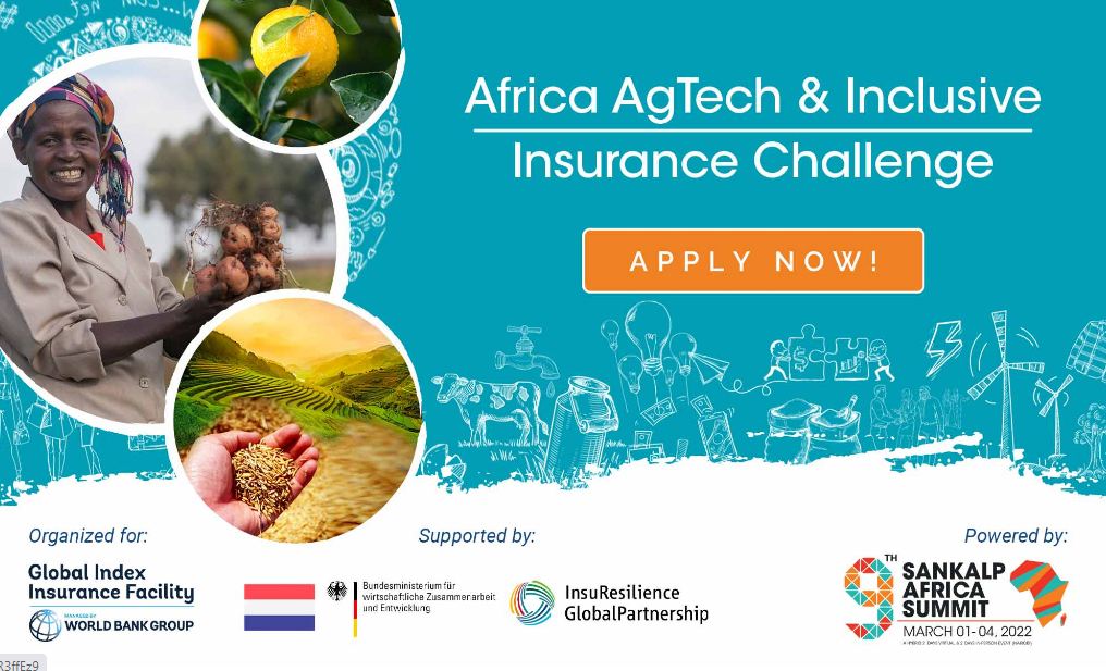Africa AgTech & Inclusive Insurance Challenge 2022 (up to $25,000)