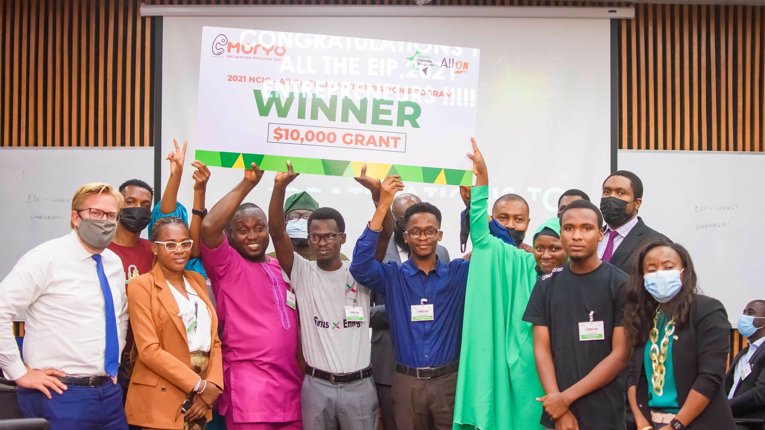 AllOn/NCIC Embryo Incubation Program 2022 for Renewable Energy Startups in Nigeria ($10,000 grant)
