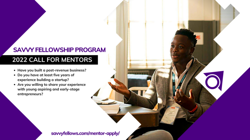 Call for Mentors: Savvy Fellowship Program 2022
