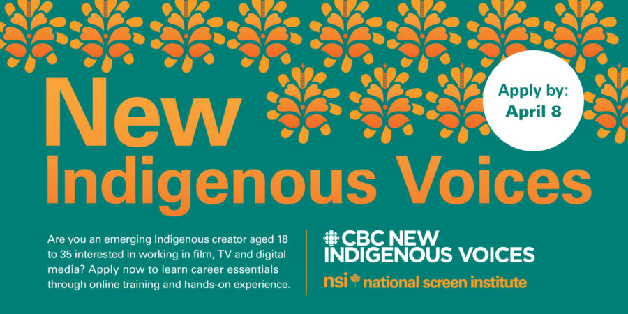 National Screen Institute CBC New Indigenous Voices Program 2022