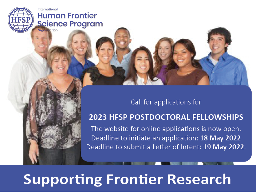 Human Frontier Science Program (HFSP) Postdoctoral Fellowships 2023 (Funded)
