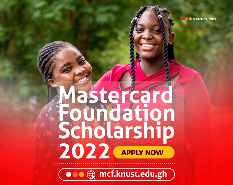 Mastercard Foundation Scholars Program 2022/2023 at KNUST (Fully-funded)