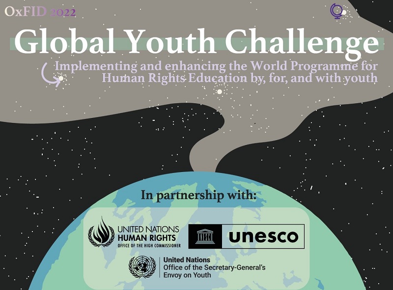 Oxford Forum for International Development (OxFID) Global Youth Challenge 2022