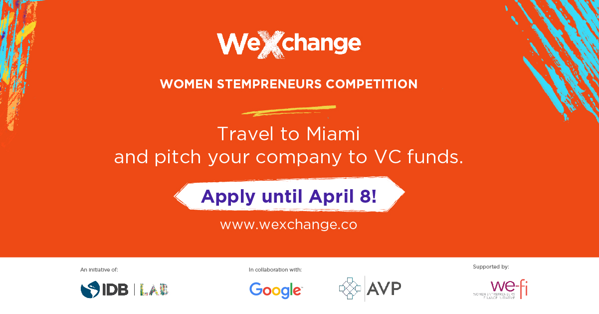 WeXchange Women STEMpreneurs Competition 2022 for Latin America and the Caribbean
