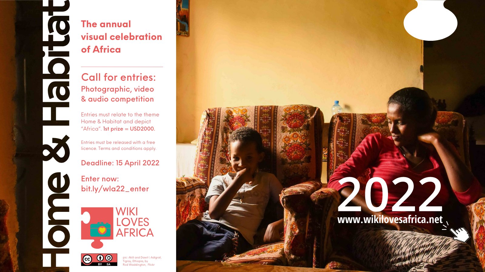 Wiki Loves Africa 2022 – Home and Habitat ($2,000 prize)