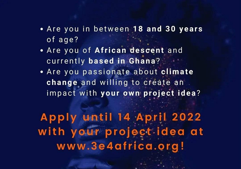 African Climate Adaptation Innovation Challenge 2022 (70,000 GHS prize)