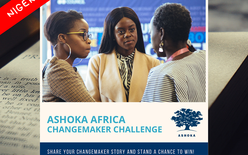 Ashoka Africa Changemaker Storytelling Challenge 2022 for Young People in Nigeria (Win N200,000)