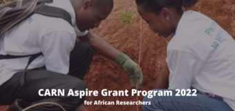 CARN Aspire Grant Program 2022 for African Researchers (up to $5,000)