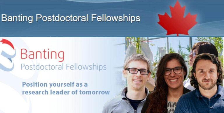 Government of Canada Banting Postdoctoral Fellowship Program 2024/2025 ...