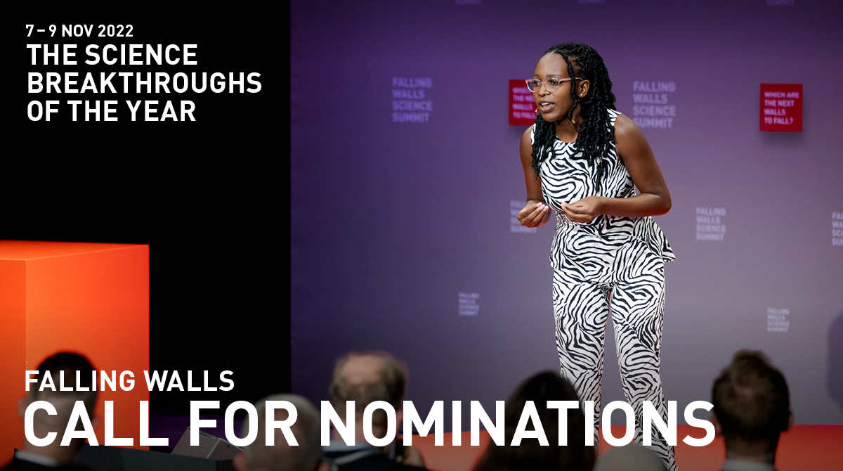 Falling Walls Call for Nominations: The Science Breakthroughs of the Year 2022