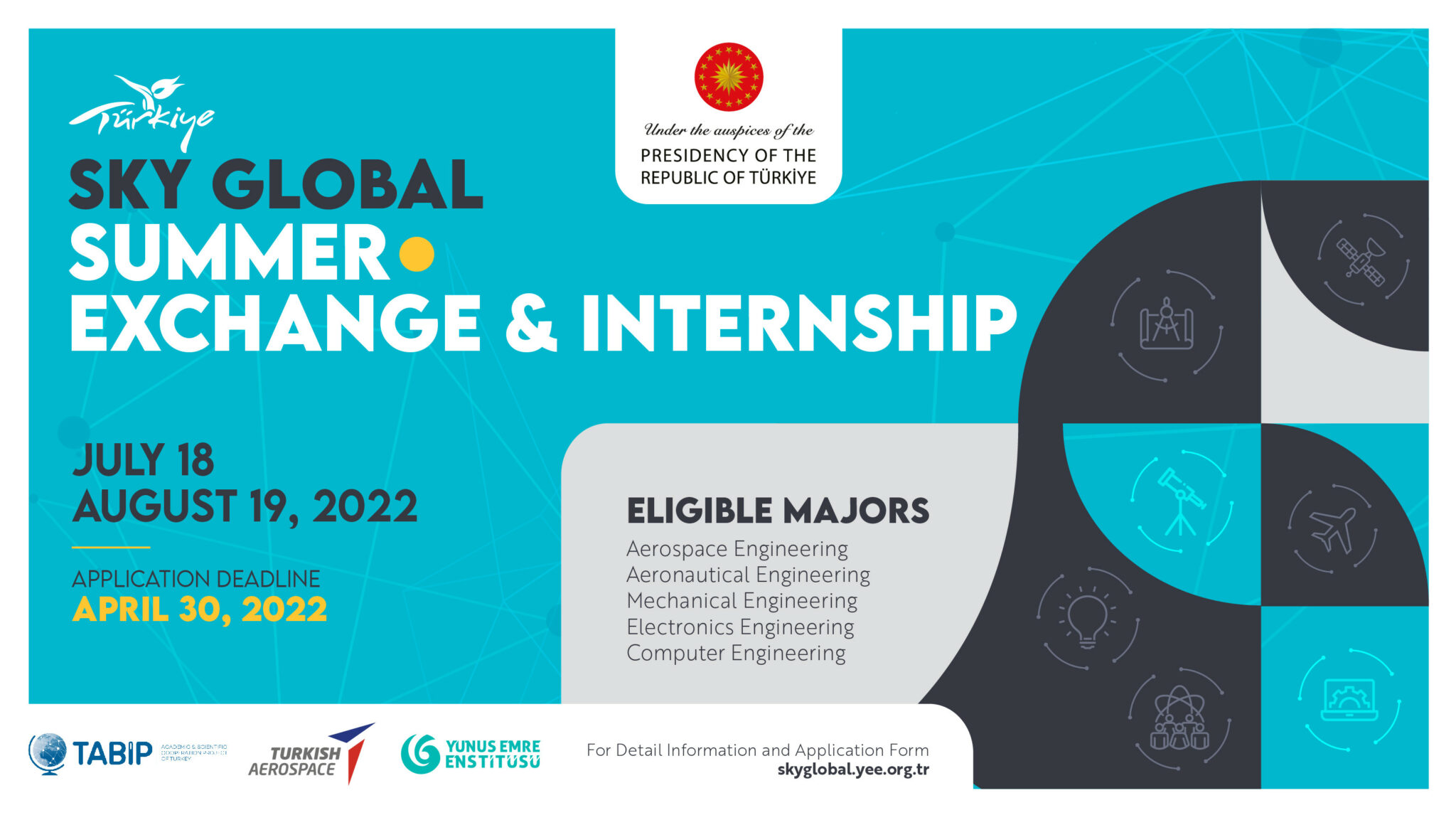 Sky Global Summer Exchange & Internship Program 2022 (Fullyfunded to