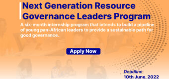 ACEP Next Generation Resource Governance Leaders Program 2022 for Young Africans