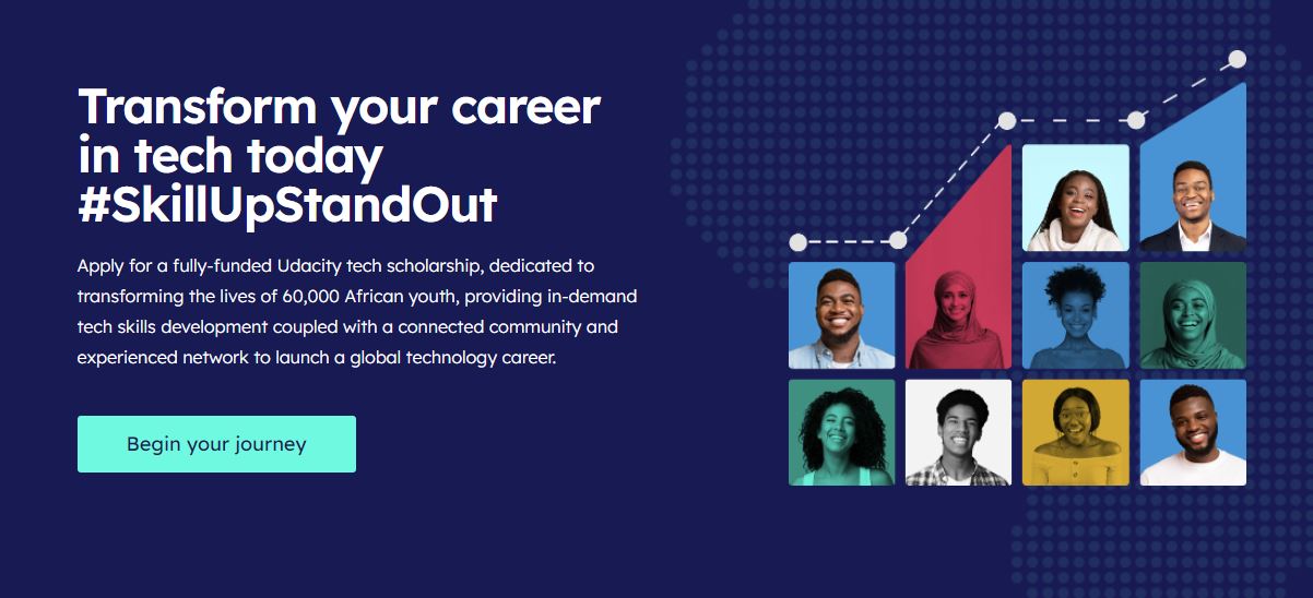 ALX/Udacity Tech Scholarship 2022 for Young Africans