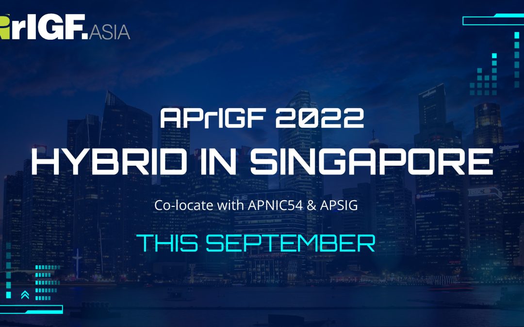 APrIGF-APSIG Joint Fellowship Program 2022 (Funded to Singapore)
