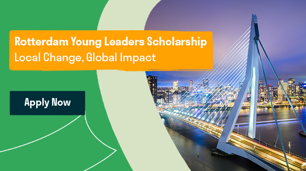 Rotterdam Young Leaders Scholarship to Attend One Young World Summit 2022 (Funded to Manchester, UK)
