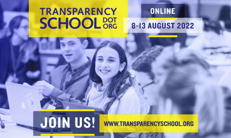 Transparency International School on Integrity 2022 (Scholarship available)
