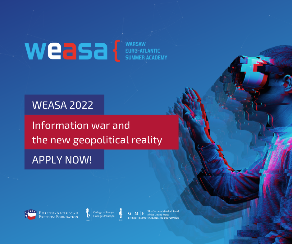 Warsaw Euro-Atlantic Summer Academy (WEASA) 2022 (Funded)