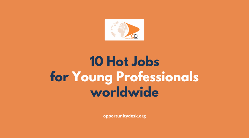 10 Hot Jobs for Young Professionals worldwide