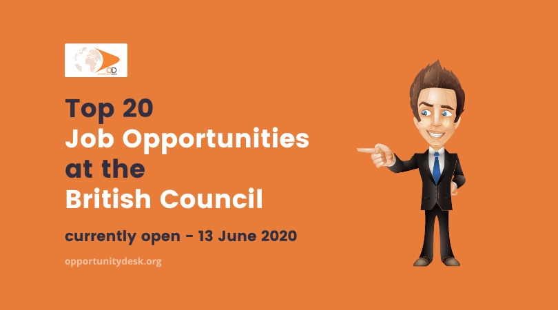 20 Job Opportunities at the British Council – June 13, 2022