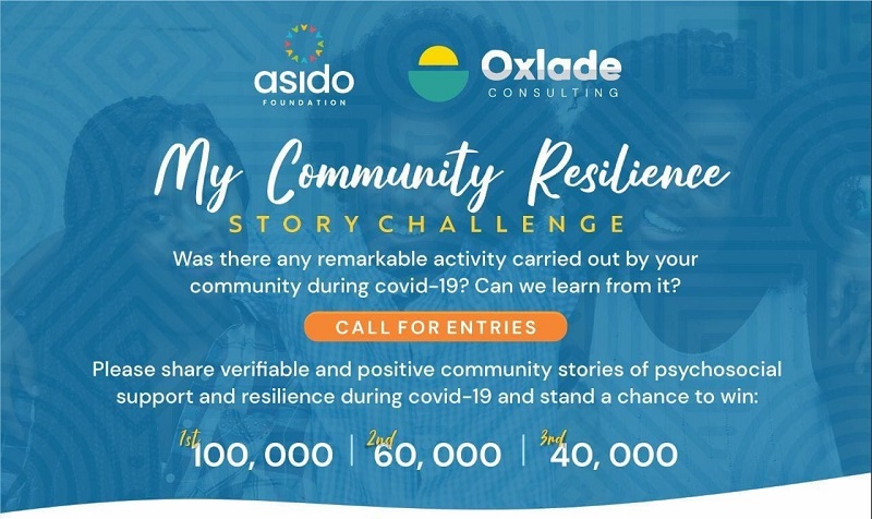 Asido Foundation Community Resilience Story Challenge 2022 (Win up to N100,000)