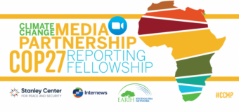 Climate Change Media Partnership 2022 Reporting Fellowships to COP27 (Funded to Sharm el-Sheikh, Egypt)