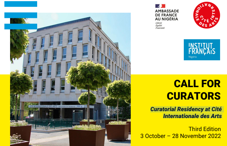 Call for Curators: 2022 Curatorial Residency at Cité Internationale des Arts – Paris, France (Fully-funded)